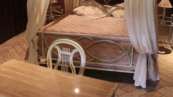 Premium bedding, individually decorated, individually furnished, desk