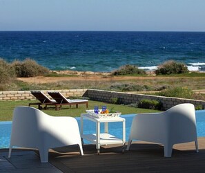 Villa, 5 chambres, piscine privée, vue mer | Terrasse/Patio