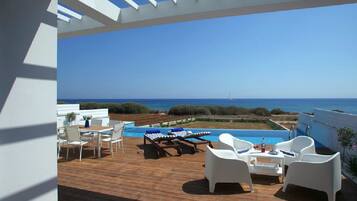 Villa, 5 Bedrooms, Private Pool, Sea View | Terrace/patio