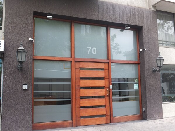 Entrada de la propiedad