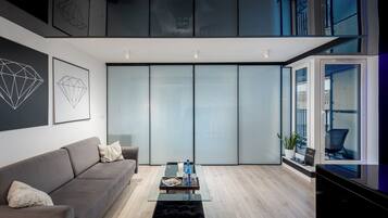 Luxury Apartment, 1 Bedroom | 1 bedroom, premium bedding, desk, iron/ironing board