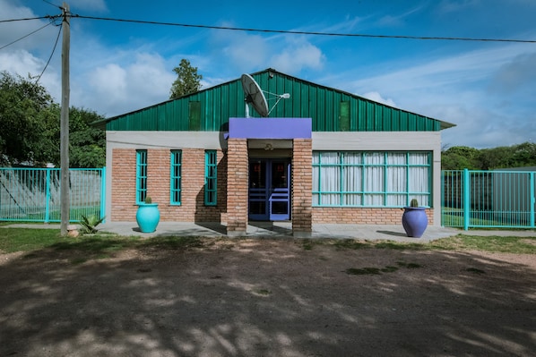 Façade de l’hébergement