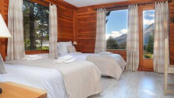 Superior Triple Room, Partial Lake View | Minibar, in-room safe, desk, iron/ironing board