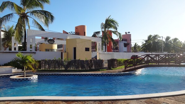 Alberca al aire libre