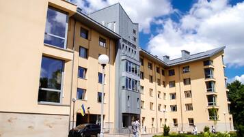 Overnatningsstedets facade