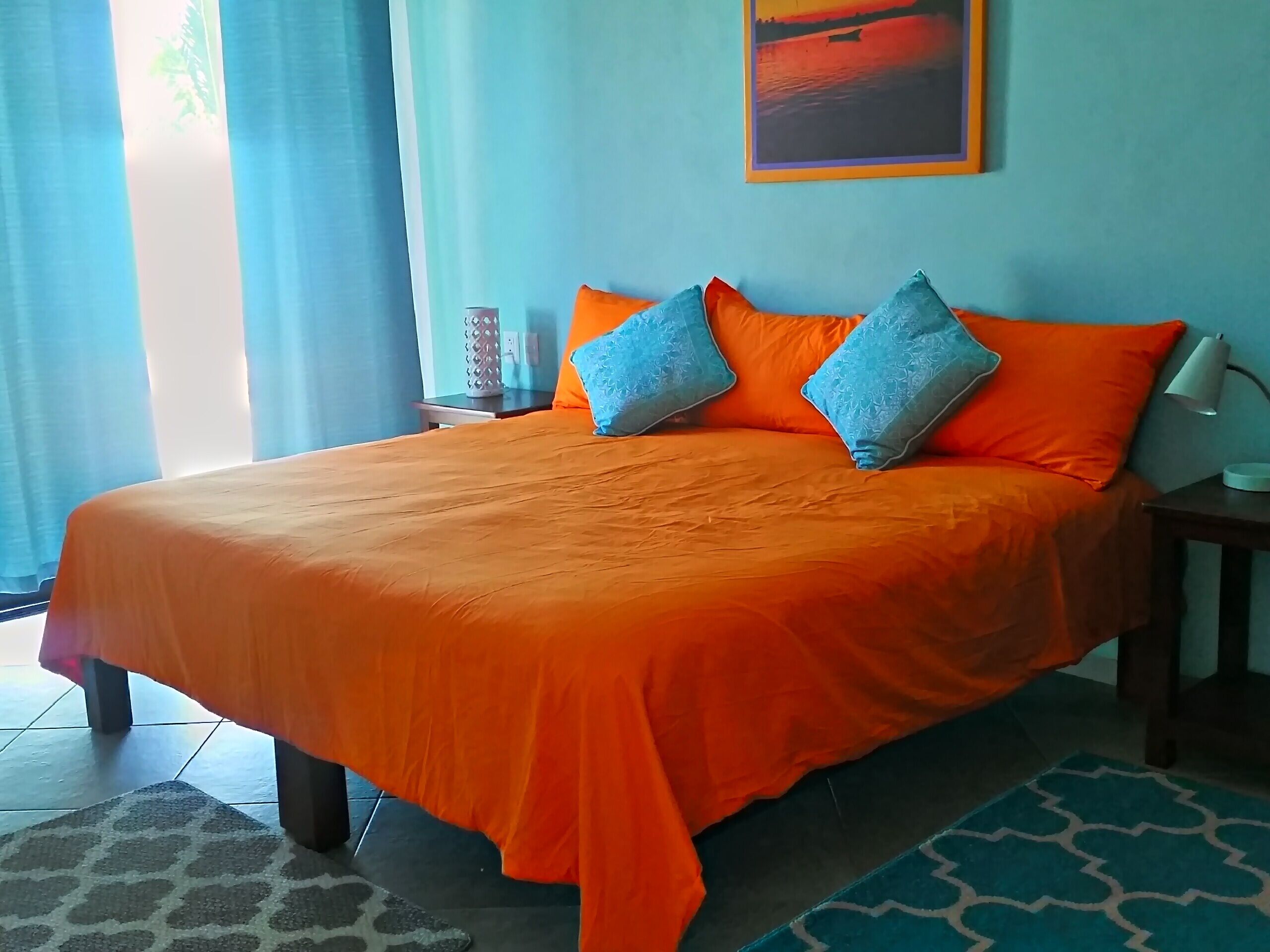 Premium bedding, pillowtop beds, individually decorated