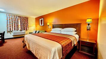 Habitación de lujo, 1 cama King size, para no fumadores | 1 habitación, escritorio, tabla de planchar con plancha y wifi gratis