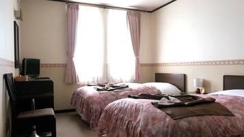 Free WiFi, bed sheets