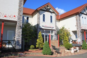 Entrada de la propiedad