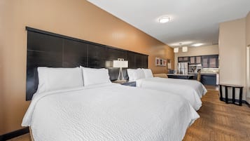 Egyptian cotton sheets, premium bedding, pillow-top beds, in-room safe