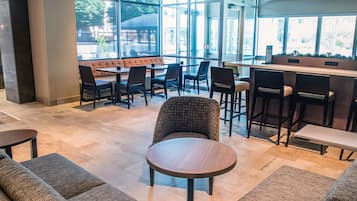 Sitteområde i lobbyen