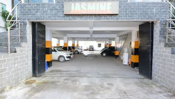 Free valet parking