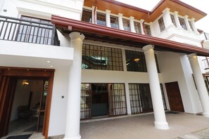 Façade de l’hébergement