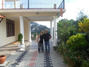 Façade de l’hébergement