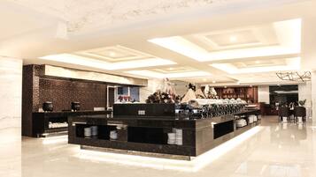 Daily buffet breakfast (USD 16 per person)