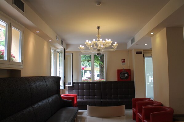 Sala de estar en el lobby