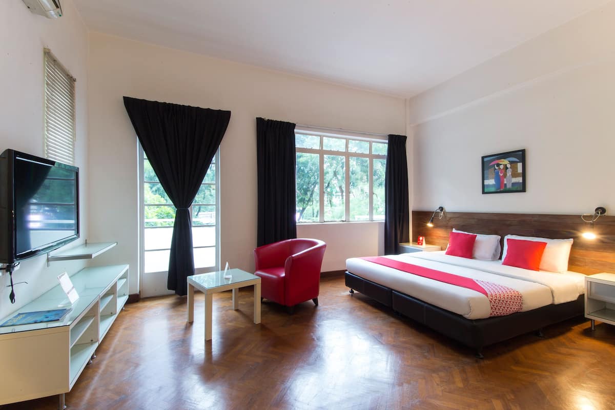 Kamar Double Deluks, 1 Tempat Tidur King | Wi-Fi gratis dan seprai linen