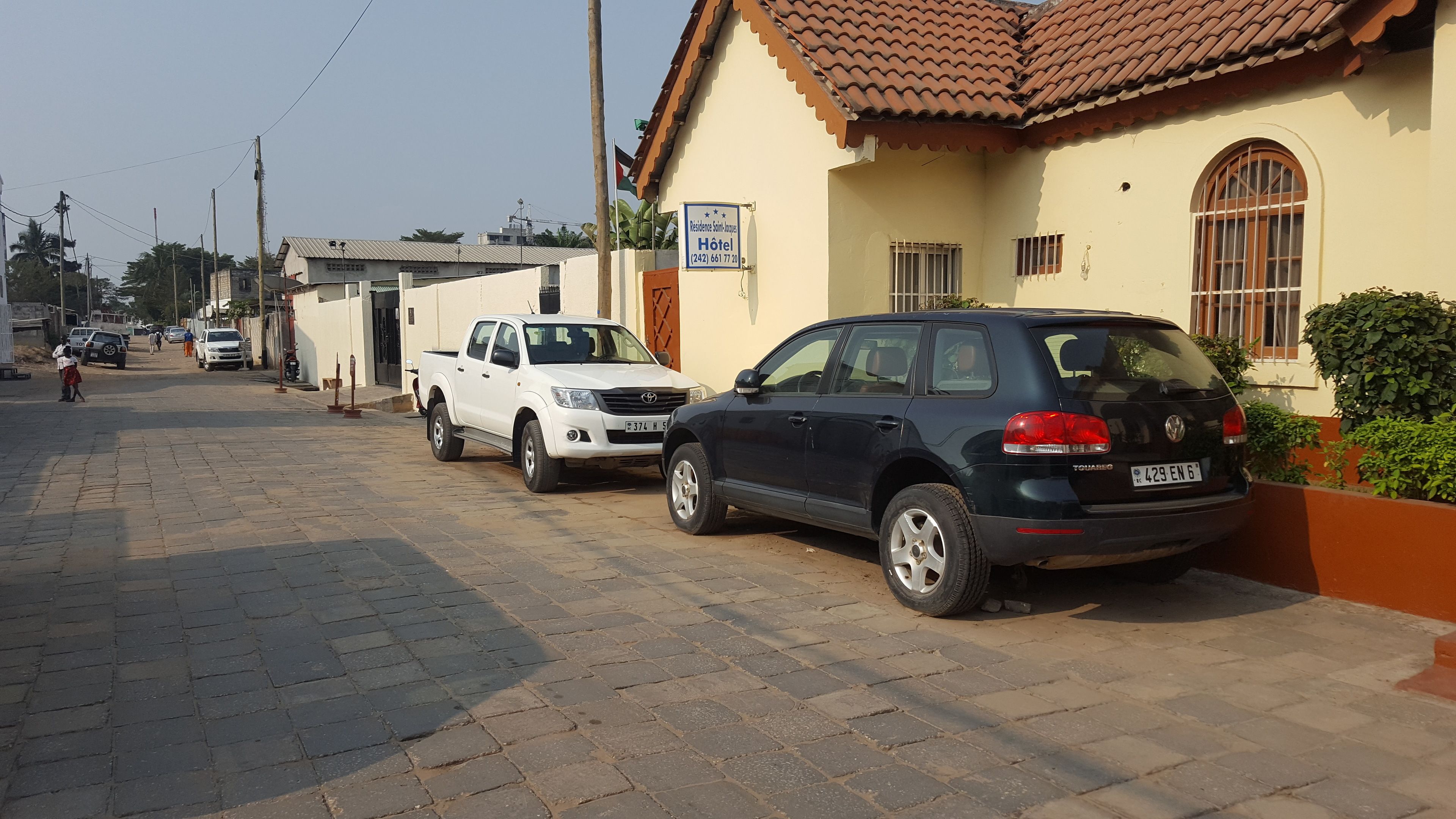 Fassade der Unterkunft