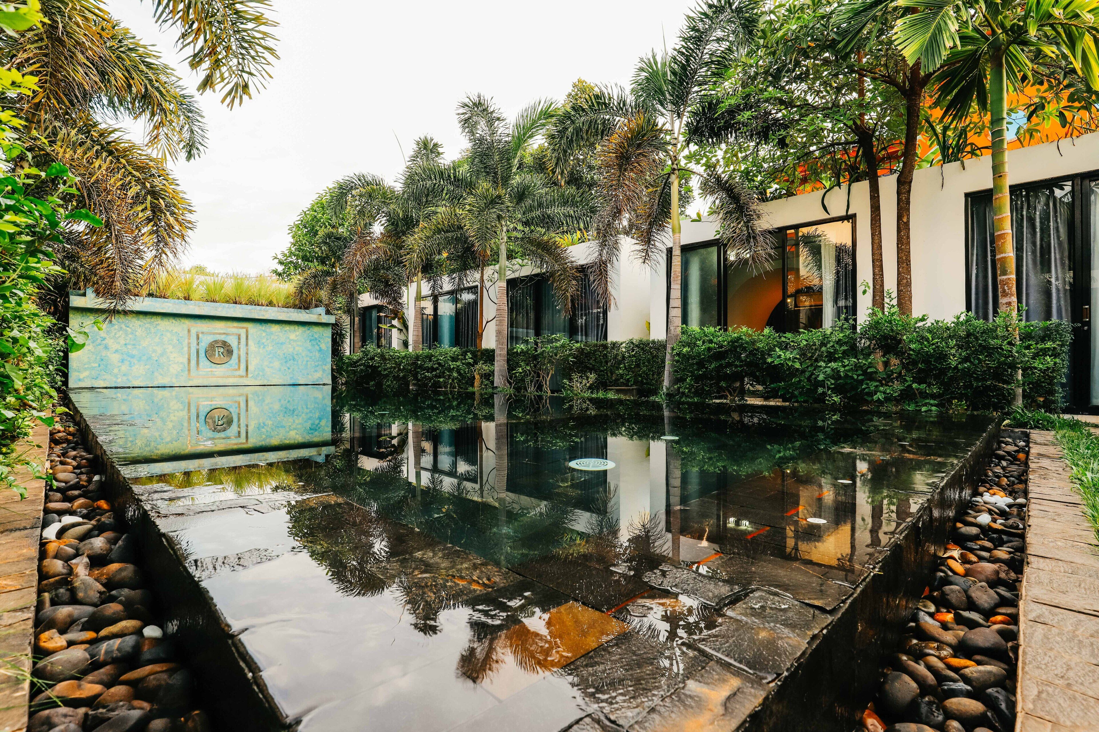 front of property – evening/night