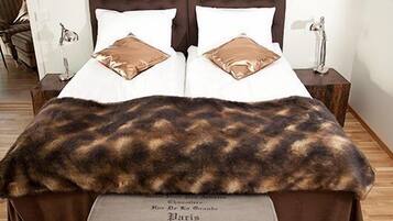 Desk, blackout drapes, soundproofing, iron/ironing board