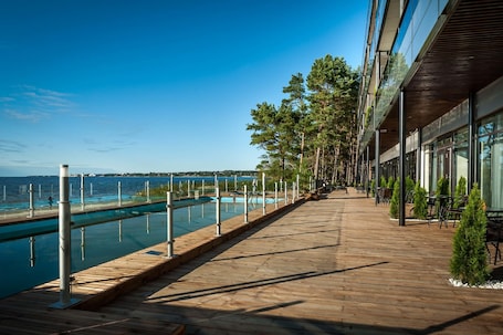 Terrace/patio. Pirita Beach Apartments & SPA