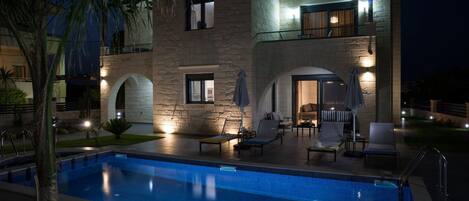 Villa, 4 Bedrooms, Private Pool | Terrace/patio