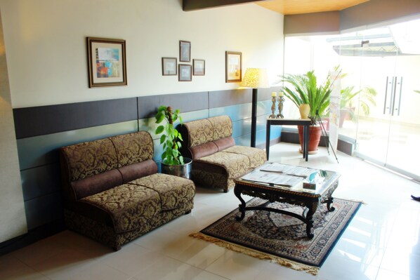 Lobby sitting area