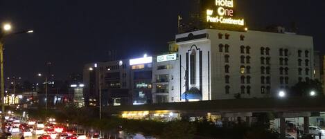 Façade de l’hébergement