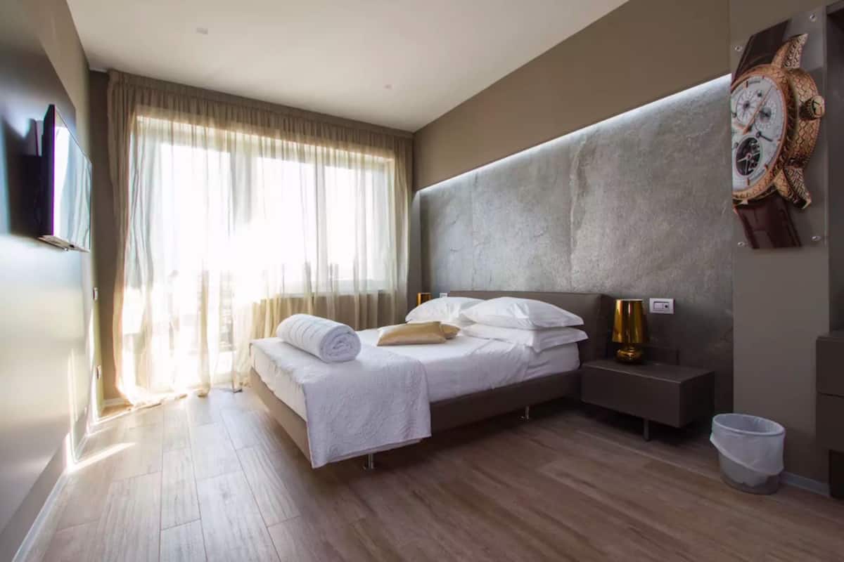 Double Room (Vacheron) | Frette Italian sheets, premium bedding, down duvets, memory-foam beds