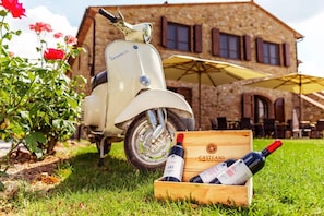 Façade de l’hébergement