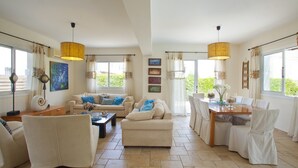 Villa, 4 Bedrooms | Living area - Protaras Villa Skyros (Paralimni)