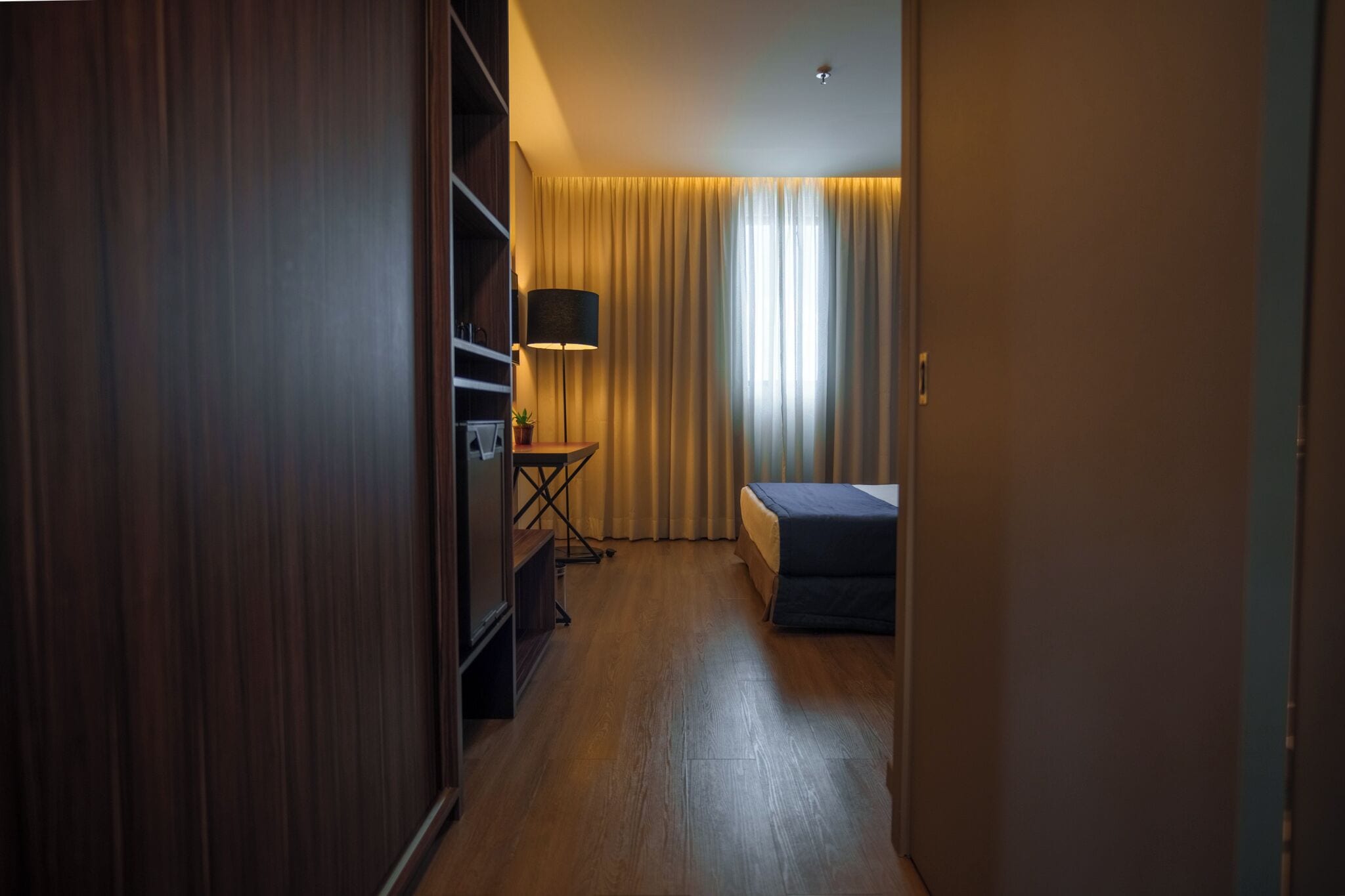 luxo double - cama queen size | 1 bedroom, minibar, in-room safe, desk