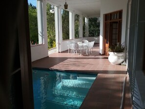 Alberca al aire libre