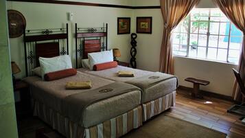 Rom – standard, 1 soverom, ikke-røyk, elveutsikt (Riverview) | Safe på rommet, blendingsgardiner, wi-fi (inkludert) og sengetøy