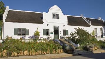 Majoituspaikan julkisivu