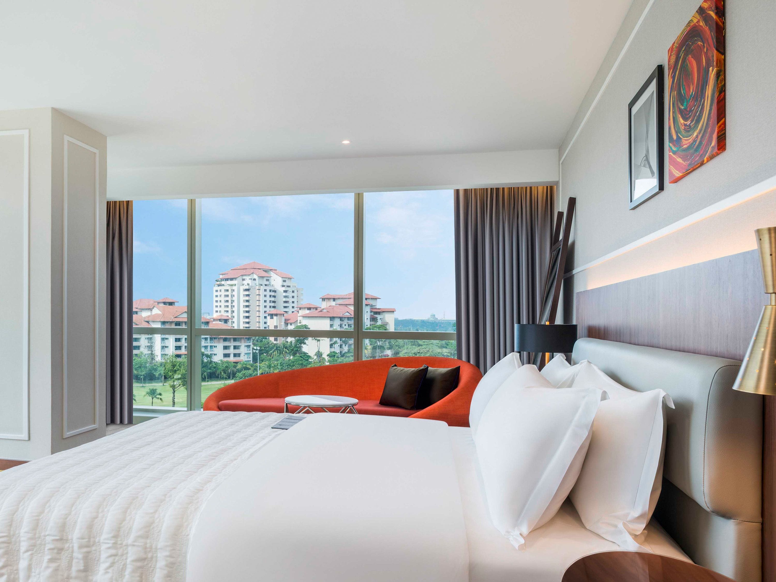 large suite,1 king bed, club lounge access | in-room safe, desk, iron/ironing board, free cots/infant beds