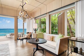 別墅, 1 張標準雙人床 | 埃及棉床單、高級寢具、羽絨被、特厚豪華床墊