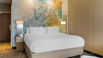 Caja de seguridad en la habitación y escritorio