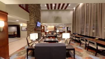 Free daily self-service breakfast