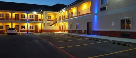 Front of property - evening/night