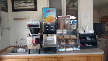 Free continental breakfast