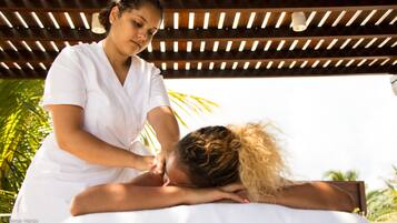Body treatments, facials, manicures and pedicures, massages