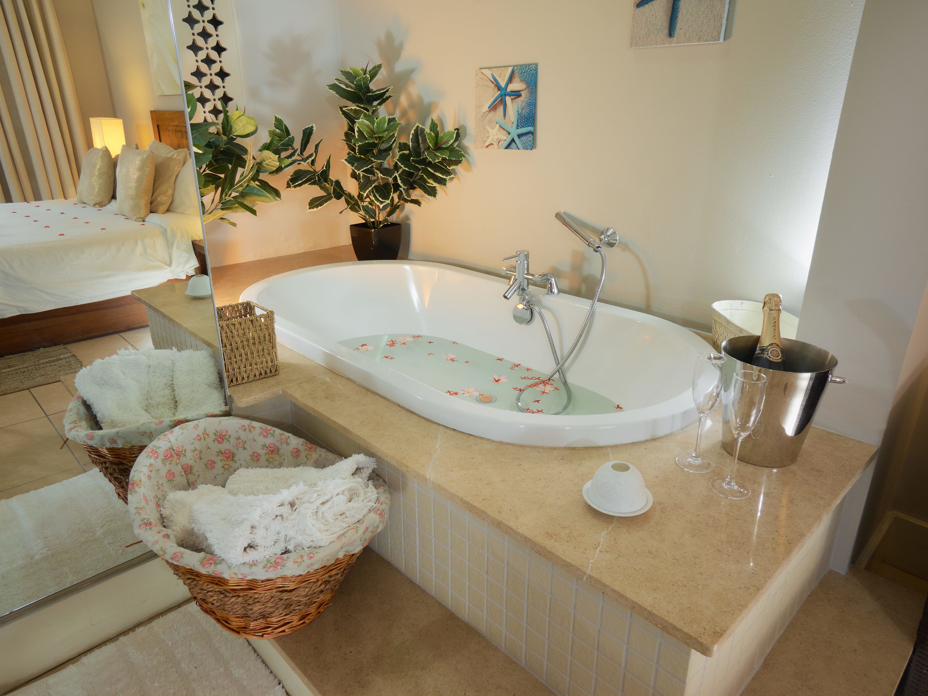 3 bedroom villa | bathroom | separate bathtub and shower, free toiletries, hair dryer, towels