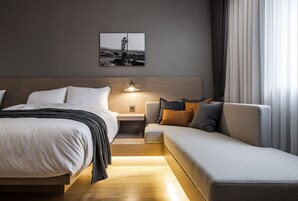 Family Twin Room (Air purifier in room) | Free minibar, in-room safe, laptop workspace, blackout curtains