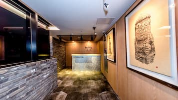 Interior entrance