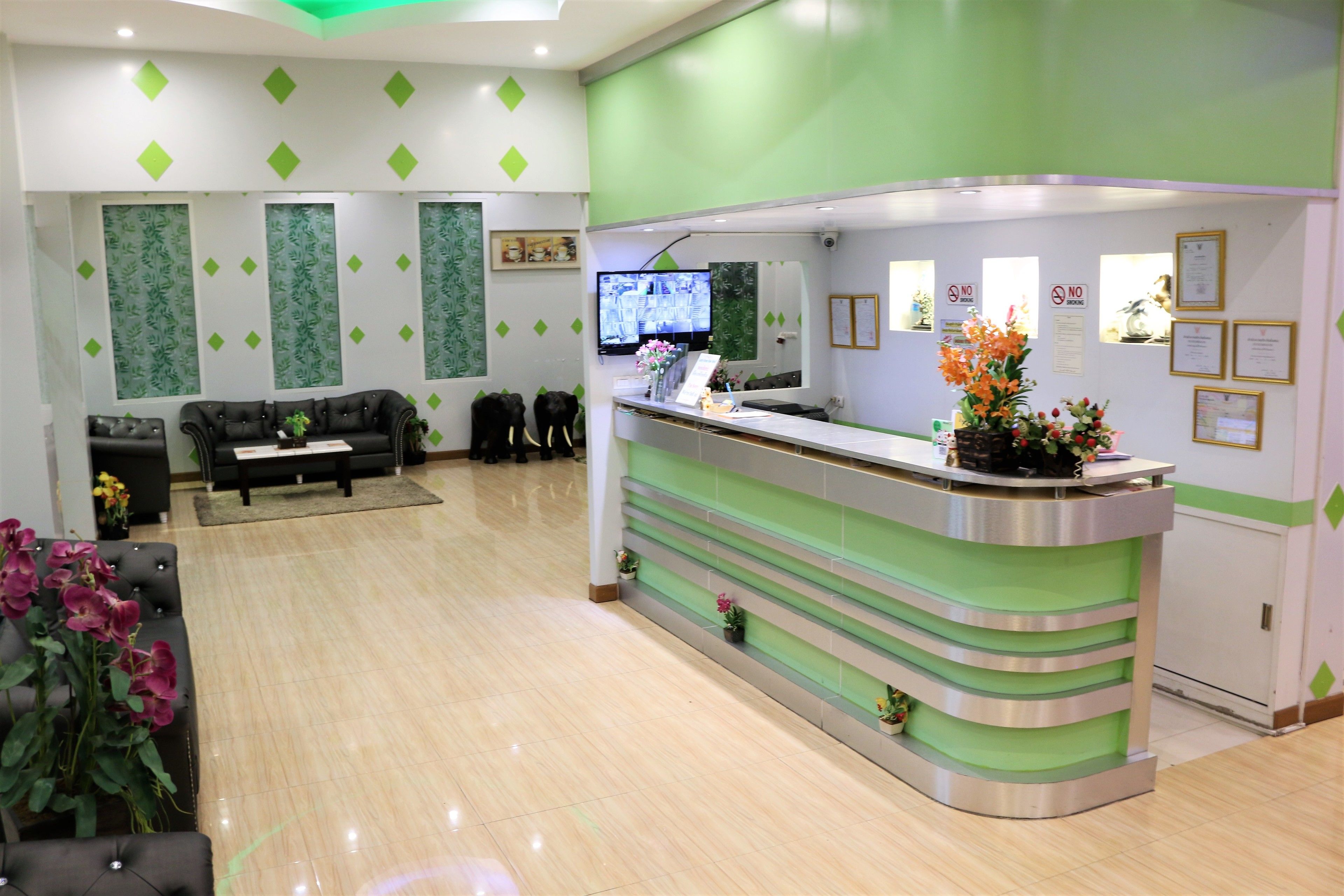 check-in/check-out kiosk