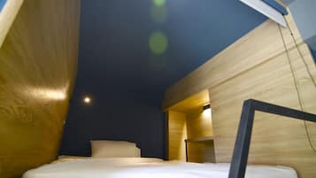 Down comforters, Select Comfort beds, individually decorated