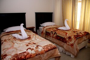 Deluxe Suite, 2 Bedrooms, Accessible, Smoking | 1 bedroom, minibar, in-room safe, desk - Sedrah Hotel (Irbid)