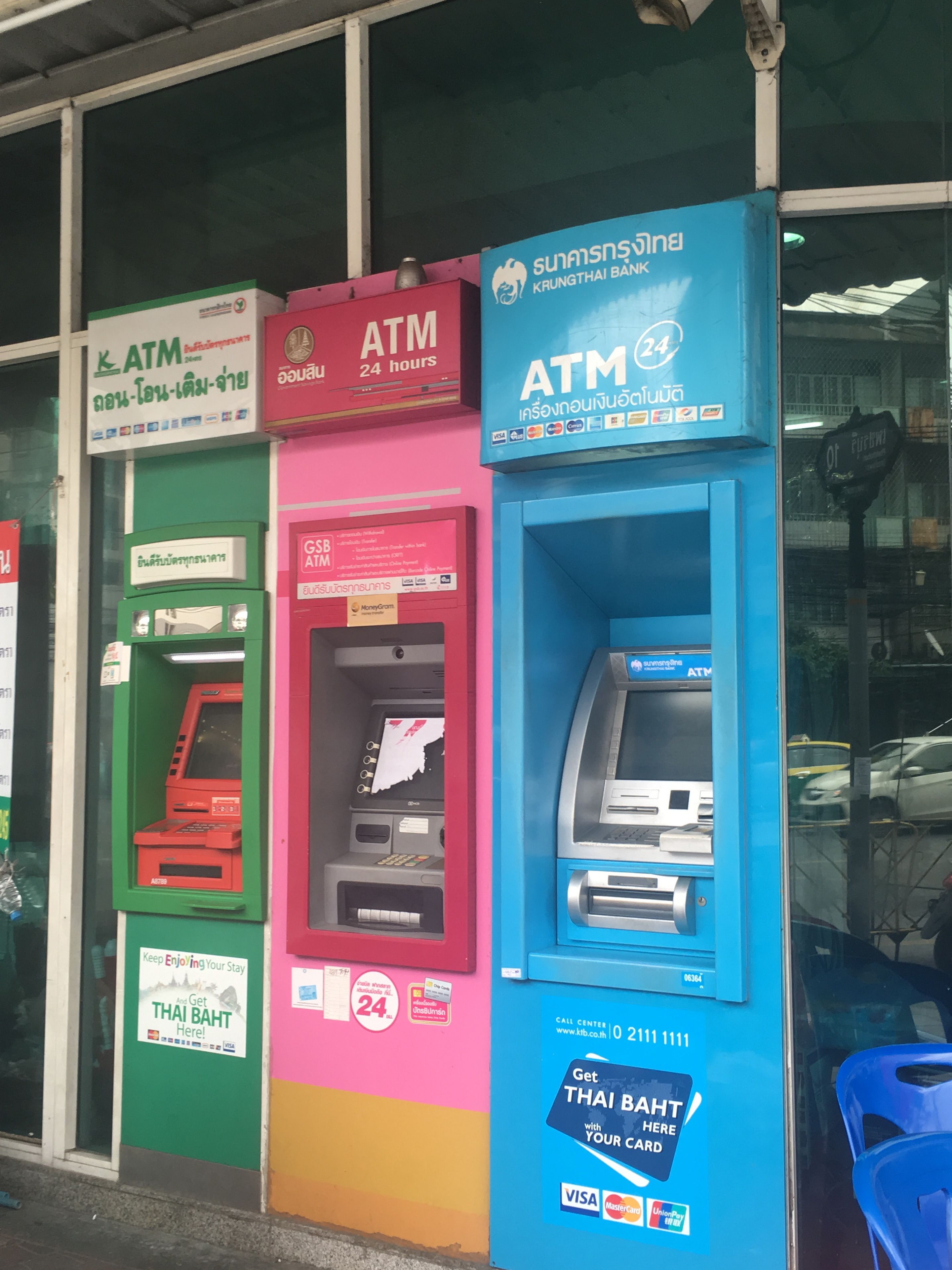 ATM/banking on site
