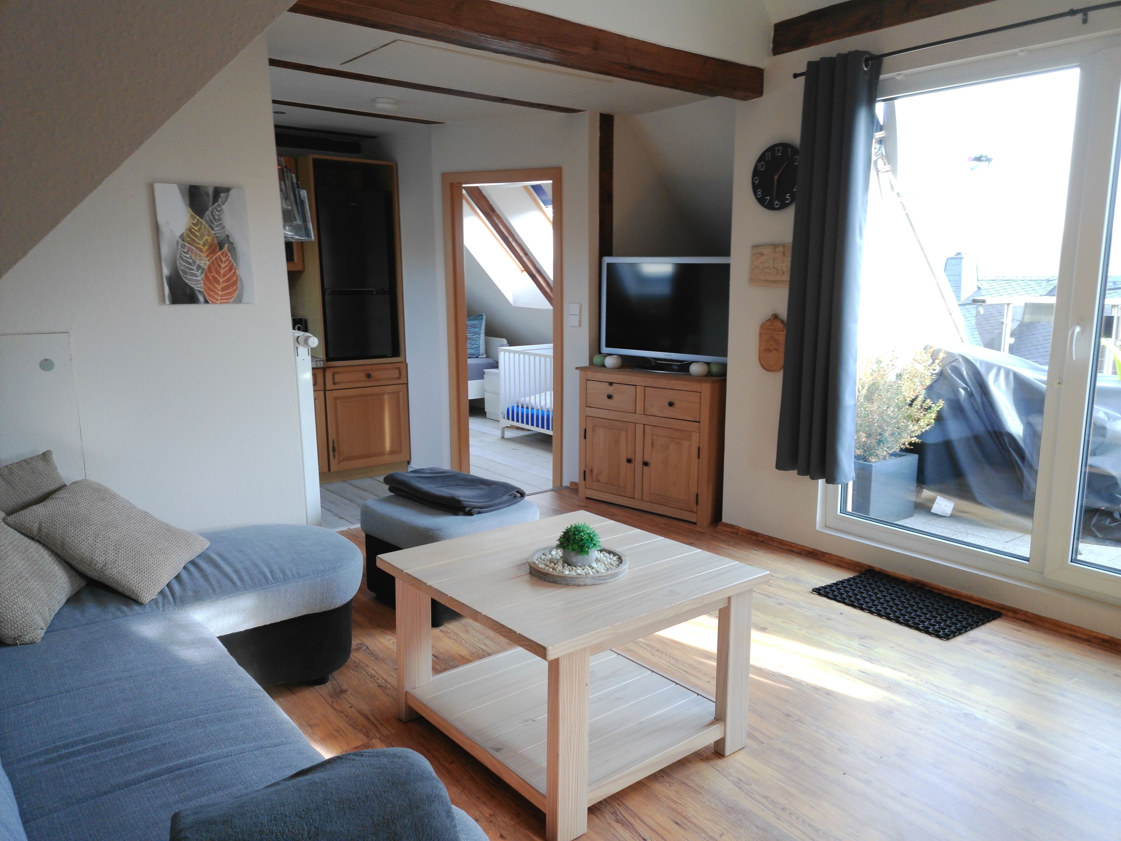 Basic Condo, 2 Bedrooms, Balcony | Living area | 120-cm flat-screen TV with satellite channels, TV